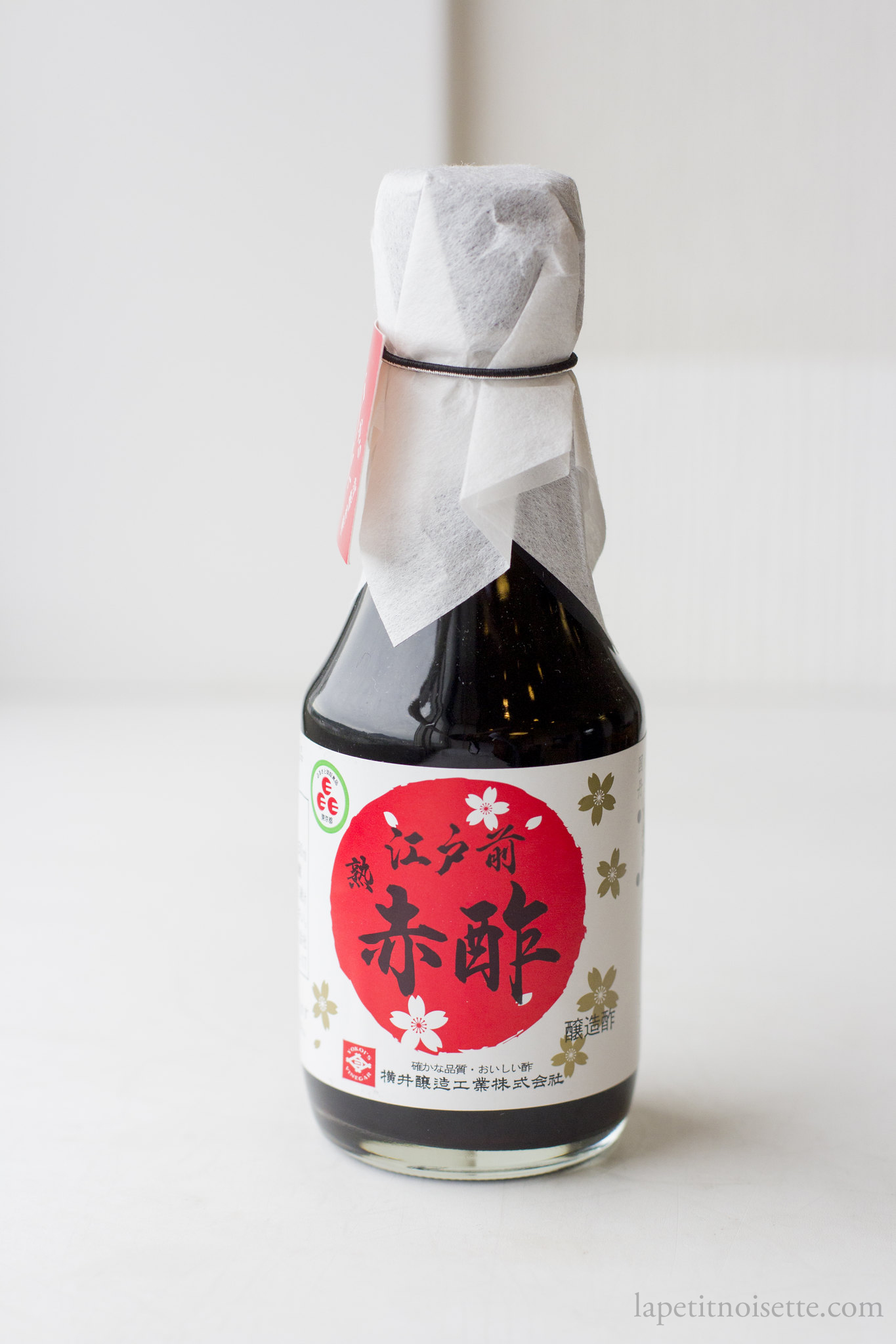 Yokoi's retail available akasu sushi vinegar.