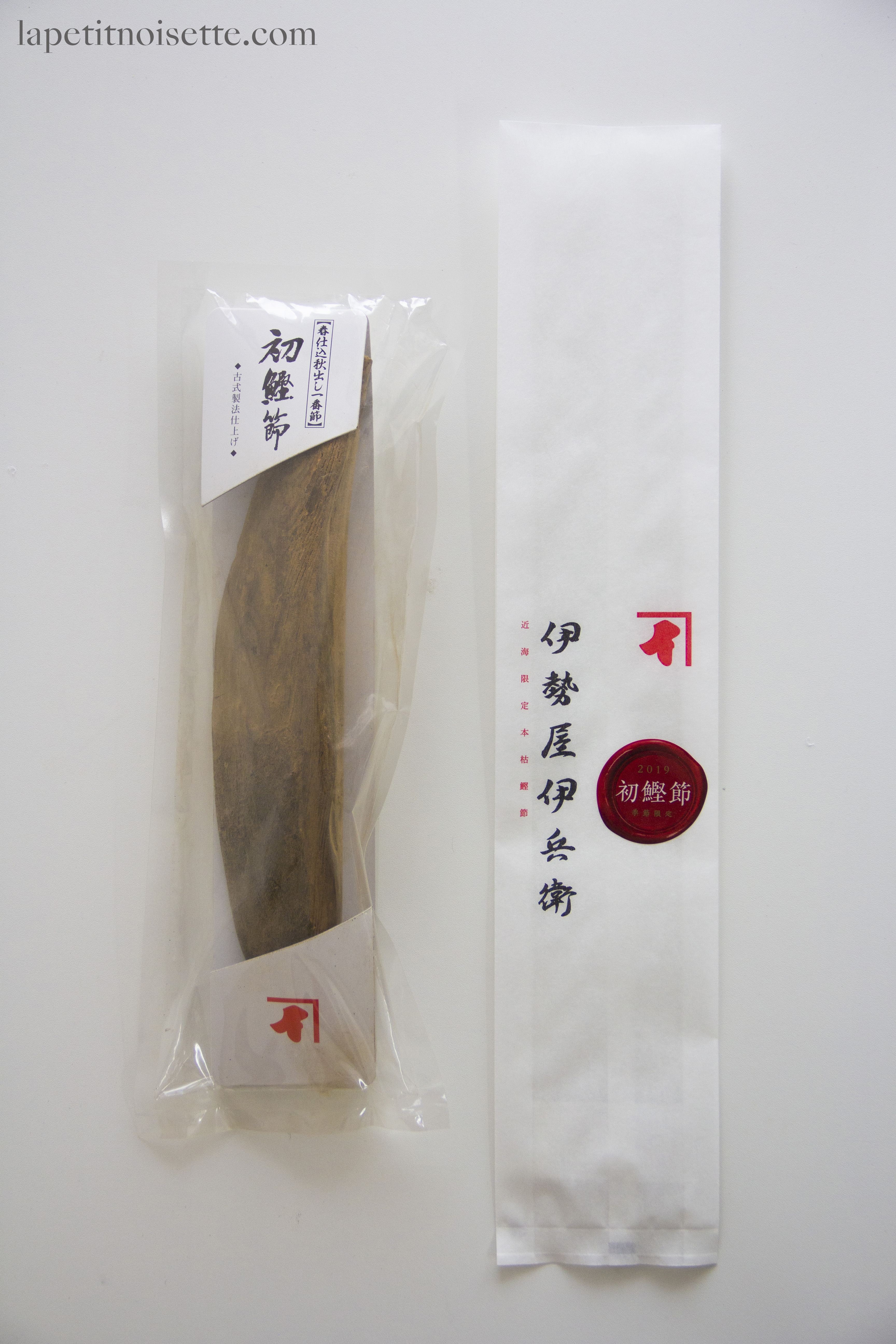 初鰹 hatsu katsuo caught in May that has been made into premium Katsuobushi.