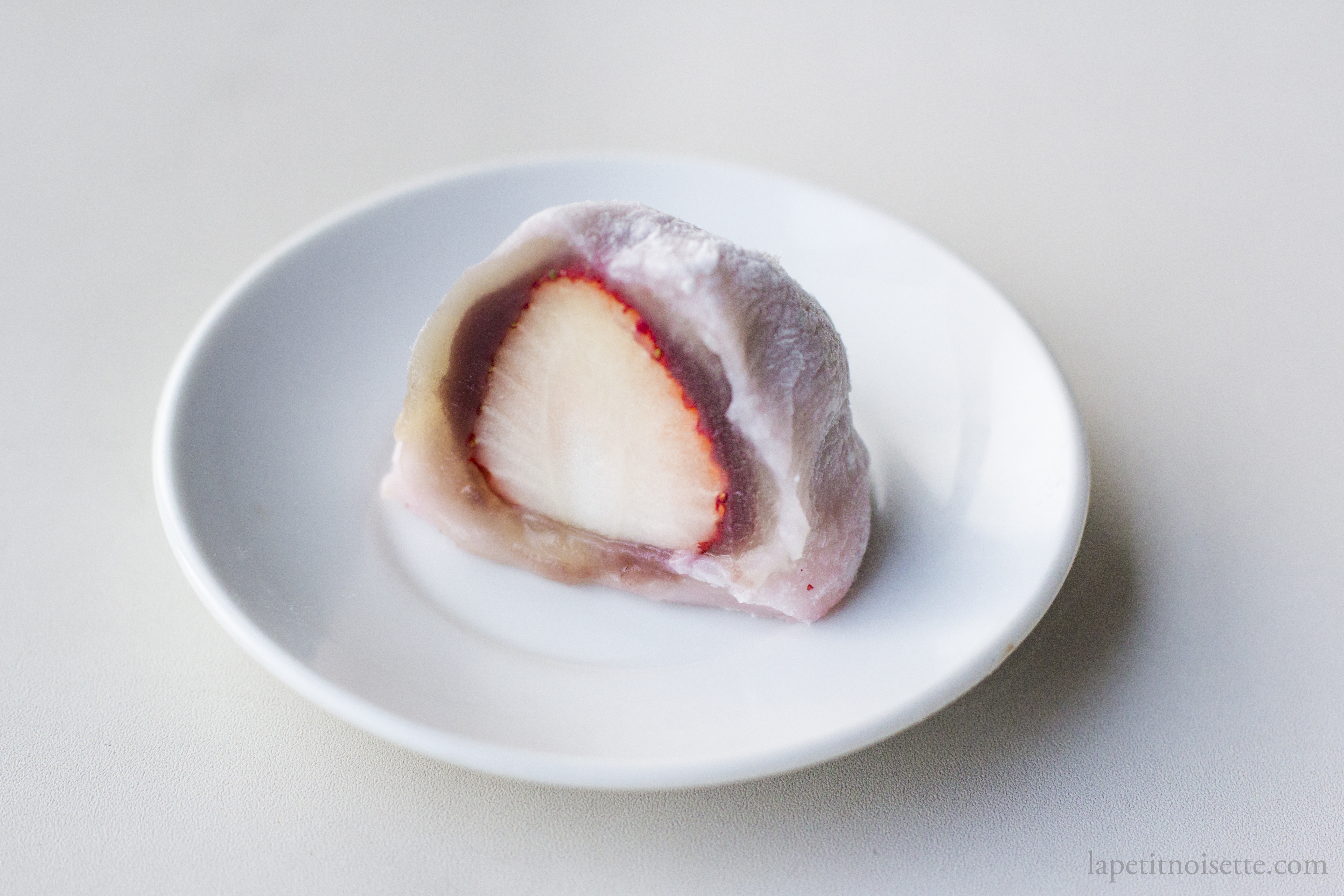 Ichigo Daifuku with Red and White Sweet Bean Paste