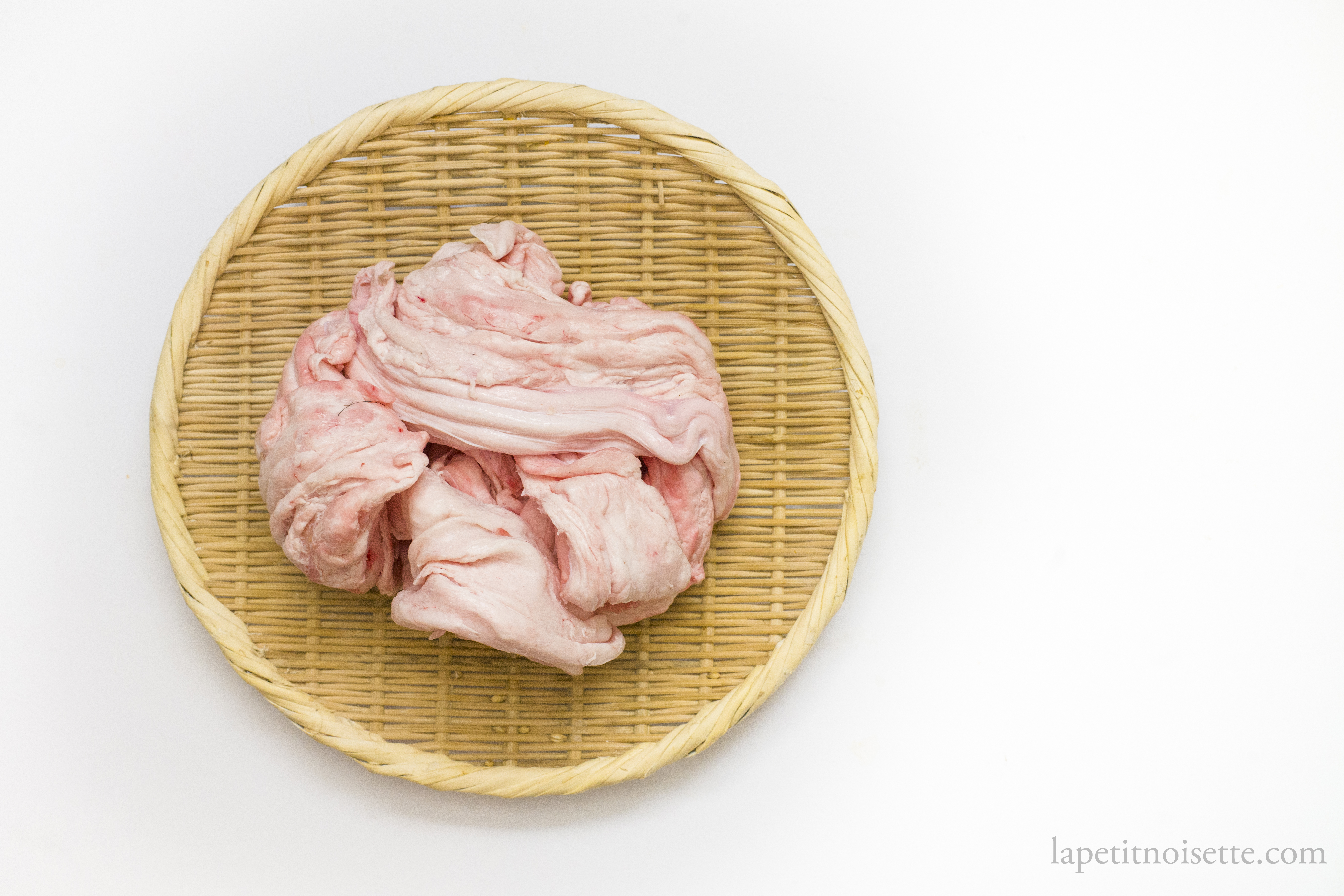 Pork leaf lard used to fry tonkatsu at high end restaurants.